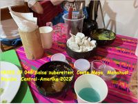 43938 19 046 Salsa zubereiten, Costa Maya, Mahahual, Mexiko, Central-Amerika 2022.jpg